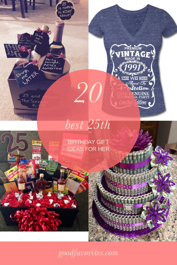 20 Best 25th Birthday Gift Ideas For Her – Home, Family, Style And Art ...